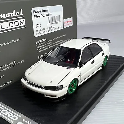 1/43 Ignition IG Honda Accord 1996 JTCC White Special Peako Ltd 100 Pcs IG0278 • $169.99