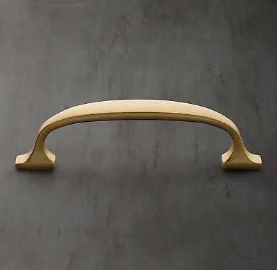 New Restoration Hardware Rh Bistro Aged Brass  8  Drawer Pull Cabinet Handle • $16.99