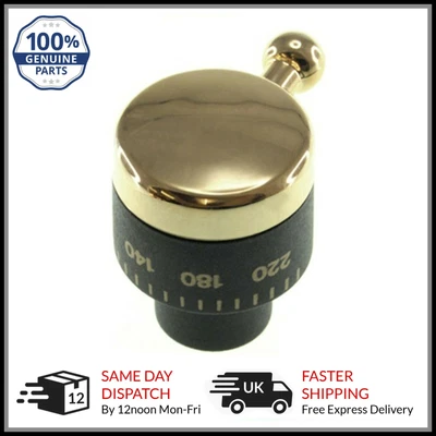 £16.99 • Buy RANGEMASTER 90 110 55 Oven Gold Temperature Control Thermostat Knob Switch Dial