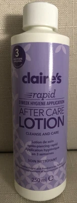 £12.99 • Buy Claire's Ear Piercing Rapid 3 Week After Care Lotion Cleanser For Piercings