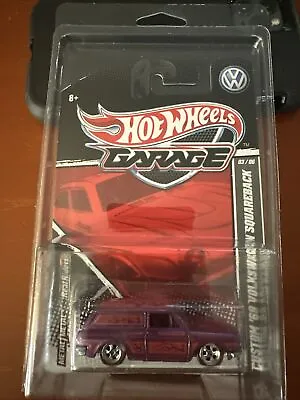 2010 Hot Wheels Garage Custom 69 1969 VW Volkswagen Squareback W/real Riders • $13