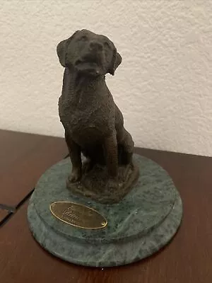 Vintage Living Bronze Statue Labrador • $49.99