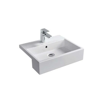 £75 • Buy Sottini Magra 50cm Semi Countertop Basin Sink U800601 - One Tap Hole