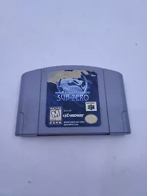 Mortal Kombat Mythologies Sub-Zero (Nintendo 64 N64) Cartridge Only - Tested • $22.94