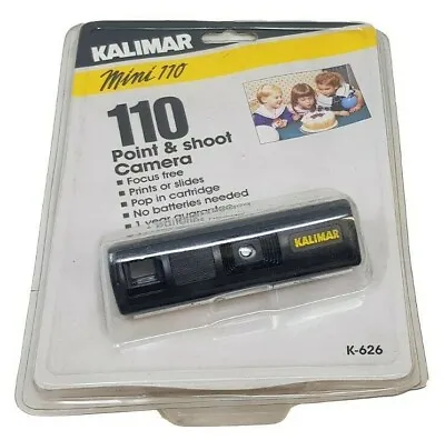 Nostalgic 110 Camera Kalimar Mini Vintage Camera Collectors Item New Old Stock • £5.99