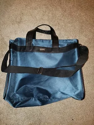 GIORGIO ARMANI ACQUA Navy Dark Blue Travel Bag Gym Tote Weekender Bag • $5.64