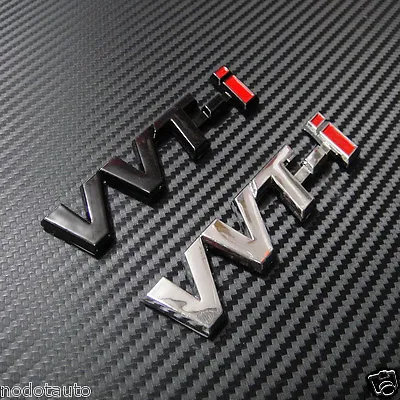 Car Badge VVTI VVT-I Trunk ABS Chrome Rear Motor Side Emblem Sticker  • $6.98