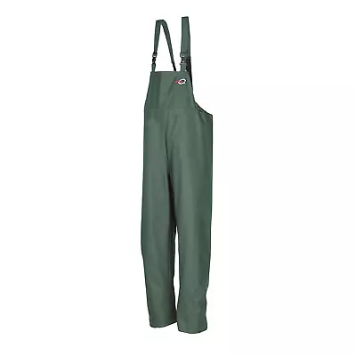 £33.95 • Buy Waterproof Dungaree | Flexothane Classic Louisiana Bib & Brace Olive Green