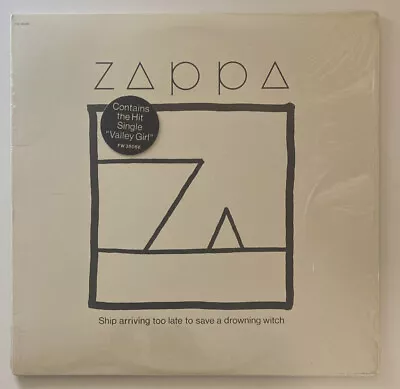 Frank Zappa - Ship Arriving Too Late… - 1982 Vinyl Lp In Shrink Fw 38066 Ex • $14.99