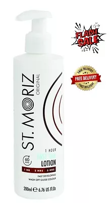 £5.29 • Buy St Moriz 1 Hour Fast Tan Lotion Self Tanning Fake Tan 200ml