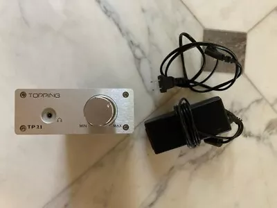 Topping TP 21 Class T Digital Amplifier With Headphone Amp • $50