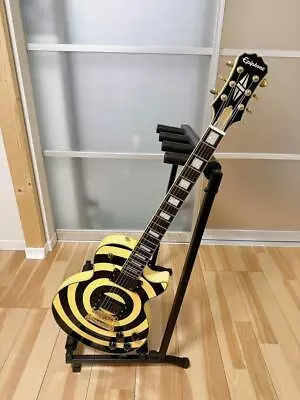 Epiphone Electric Guitar Zakk Wylde Les Paul Bullseye Yellow Black Used Product • $1173.76