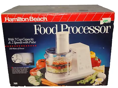 New Hamilton Beach Food Processor Model 702R * 2 Speed 7 Cup Capacity • $39.99