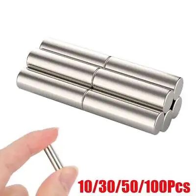 6*20mm Neodymium Magnets Round Cylinder Strong Rare Earth N45 Magnet With BOX • $15.69