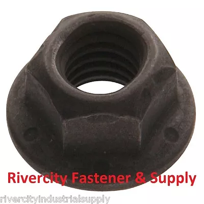 (5) 7/16-14 Grade 8 All Metal Flange Lock Nut / Wiz Nuts  7/16 X 14 • $11.88