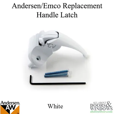 Andersen Inside Handle Latch For Storm Door Handel Emco Inside Latch White • $22.52