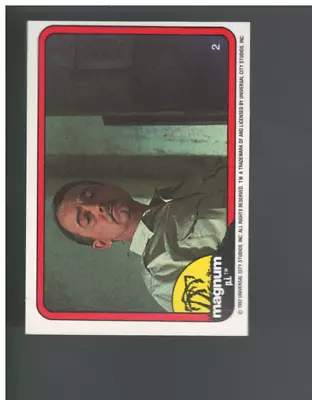 A8933- 1983 Magnum PI Collector Card # 1-66 -You Pick- 15+ FREE US SHIP • $0.99