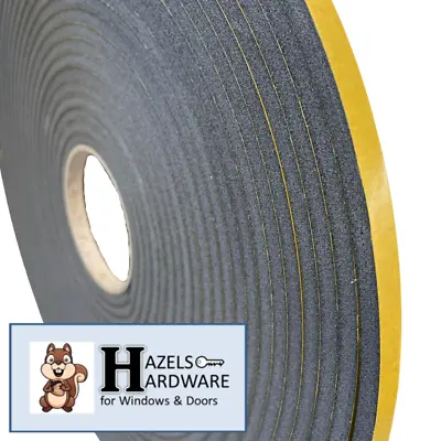 Double Sided Glazing Foam Security Tape High Performance Adhesive System Black • £8.18