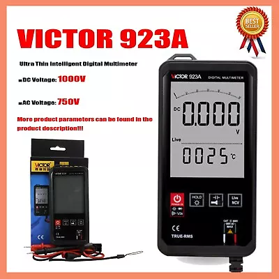 VICTOR 923A 923B 923C Digital Multimeter Pocket Multimeter Multi-purpose TRMS • $24.59