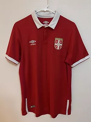 Serbia Home Jersey/Kit (2016-17) - Umbro Men’s Medium Red • $42