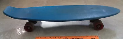 Vintage Blue Nash Skateboard Cruiser Sidewalk Surfer 70s Plastic 23 1/2  • $24.99