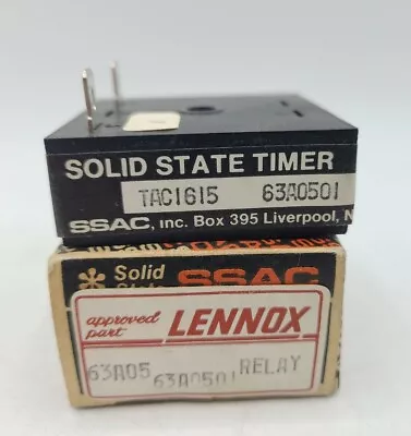SSAC Solid State Timer TAC1615 63A0501  230 VAC Relay • $16.74