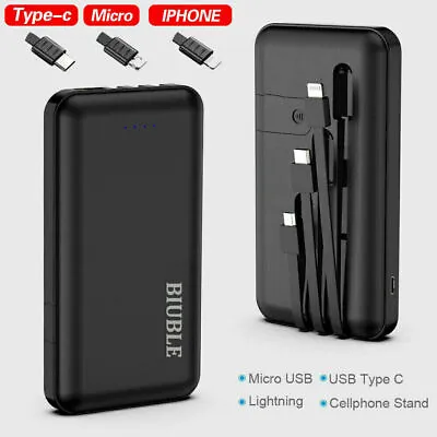 Power Bank 9000000mAh Fast Charger External Battery For IPhone Samsung Phone • £14.99