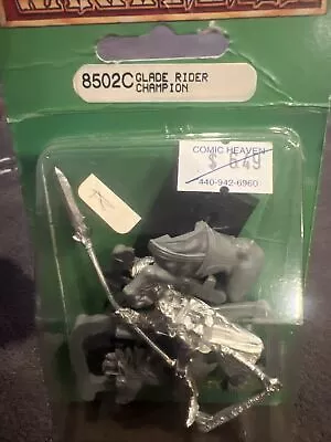 Warhammer 8502C Glade Rider Champion Unpunched OOP RARE Citadel Miniatures New • $19.95