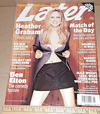 Later Magazine - Heather Graham Issue 13 June 2000 - UK - Like Maxim • $9.99