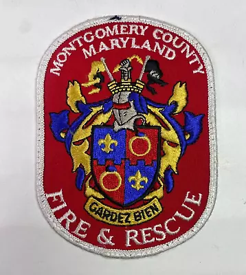 Montgomery County Fire Rescue Maryland Patch G8B • $15.19