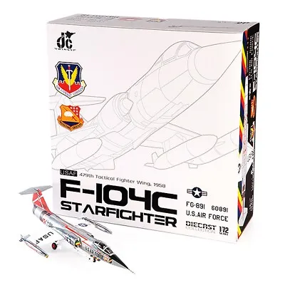 JC WINGS 1/72 JCW-72-F104-004 F-104C Starfighter USAF 479th Tactical Fighter Win • $99.99