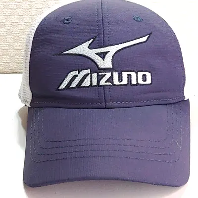 Mizuno Golf Hat Blue With White Cloth Fitted Men's Large Extra Large • $12