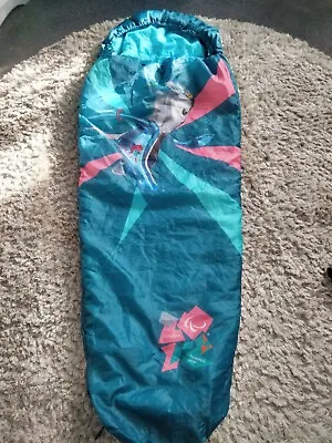 Rare London 2012 Paralympics Mandeville Kids Sleeping Bag Durable Quality Design • £15