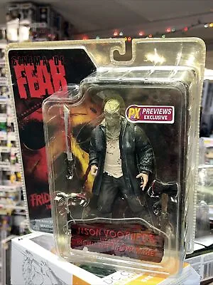 Mezco Toys Cinema Fear Friday 13th Jason Voorhees Exclusive 7” Figure Sackhead • $89.95