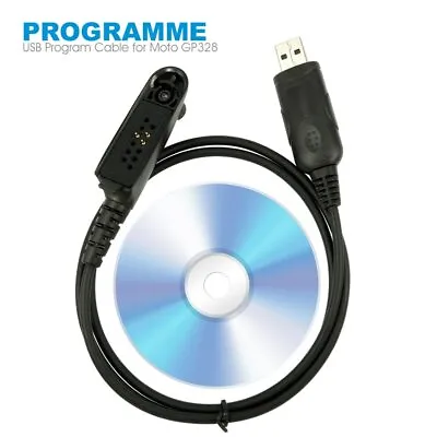 USB Programming Cable For Motorola Radio HT750 HT1250 PRO5150 GP328 GP340 GP380 • $11.99