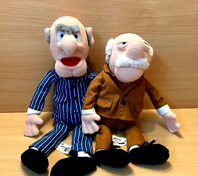 Disney The Muppets 3D Vision Waldorf And Statler Plush Soft Toys Grumpy Old Men • £79.99