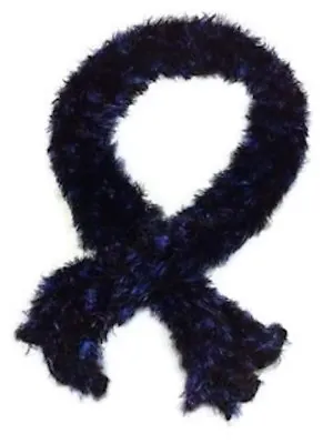 Magic Scarf - Super Soft Scarf - Multi-Colored Black Purple & Royal • $11