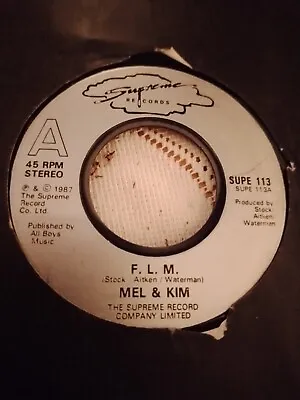 £0.59 • Buy Mel & Kim F.L.M. 7  Single VG Condition 