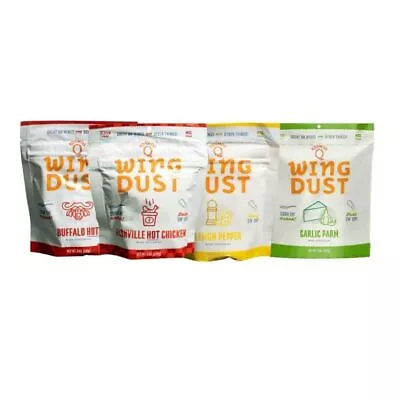 Kosmos Q's Chicken Wing Dust 4 Variety Pack • $69.95