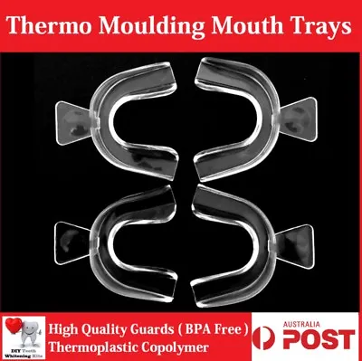 $8.99 • Buy (4 Guards) Teeth Whitening Thermo Mould Mouth Trays (4 × High Quality Guards)