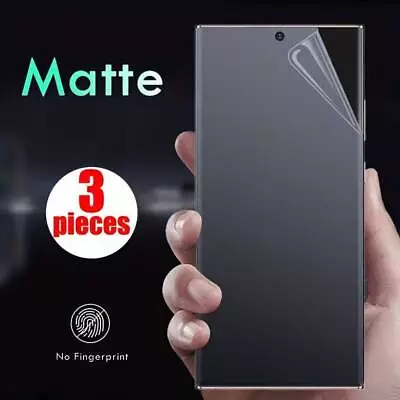 Pack Of 3 - Matte TPU Hydrogel Screen Protector For Huawei Mobile Phones • £7.99