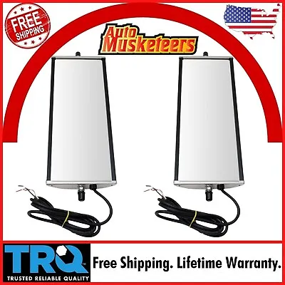 $68.84 • Buy 16  X 6  Stainless Steel West Coast Mirror Pair Heated Signal For HD Semi Truck