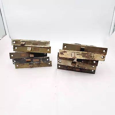 Vintage Mortise Lock Door LOT Of 10 Hardware Salvage For PARTS OR REPAIR (FPB) • $38