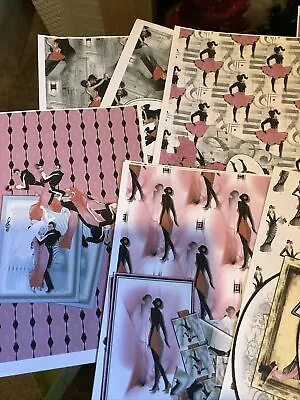 Pack Of Papers With There Matching Cutouts/decoupage. As Pictures • £1.25