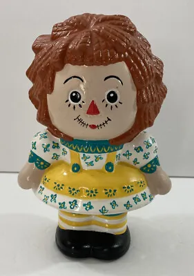 Raggedy Ann Vintage Ceramic Figurine 6.75 H • $8.99