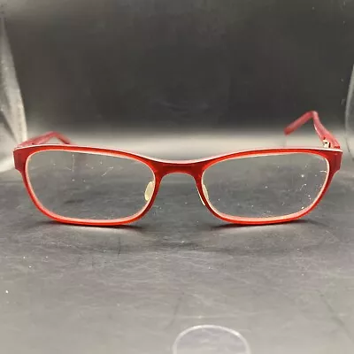 Morel Lightec 7206L Red Eyeglasses Frames 50-16-135 France • $19.99