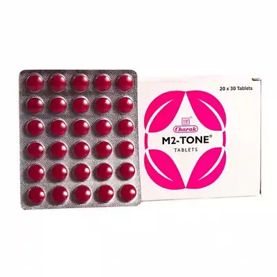 Charak Pharma M2 Tone 30 Tablets | PRIORITY SHIPPING • $12.84