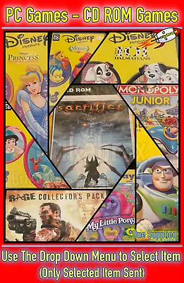 PC Games: Disney PC Games - Children's Adventure - Action +More (Select Item)  • £4.99