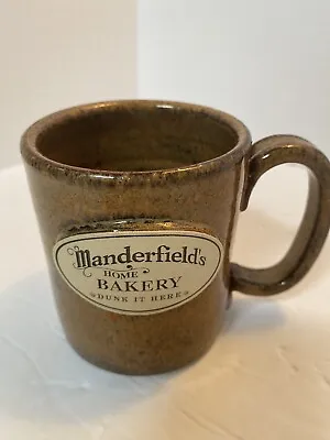 £24.33 • Buy Sunset Hill Stoneware Manderfields Home Bakery Dunk It Here Pottery Small Mug