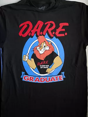 Dare D.A.R.E. Graduate Lion Keeping Kids Off Drugs T-Shirt • $10